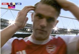 VIDEO: Viktor Gyokeres tiết lộ về màn ăn mừng vuốt tóc trước Leeds