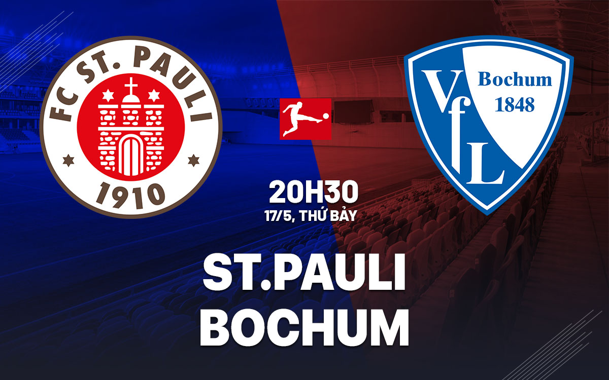 nhan dinh bong da du doan StPauli vs Bochum vdqg duc bundesliga hom nay